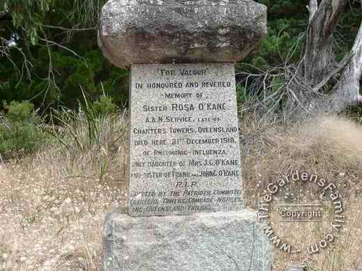 Sister Rosa O'Kane Grave