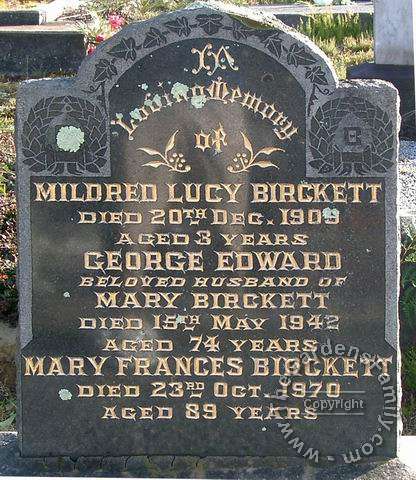 Burkett George Edward